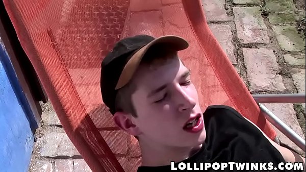 Skinny little homos fucking bare at a private outdoor pool