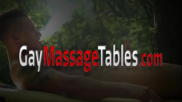 Masseur rims teen twink and bareback pounds