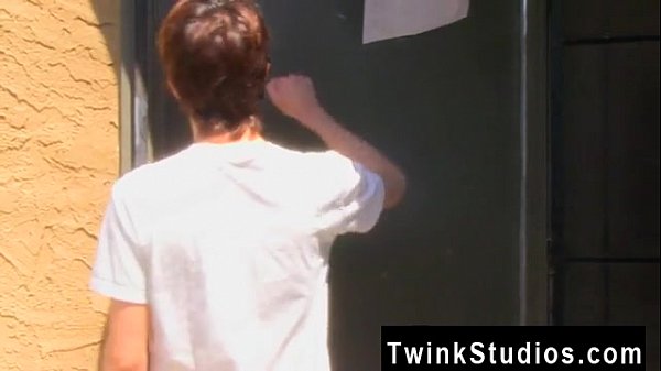 Free gay cute boy porn Young Kyler Moss is walking through the